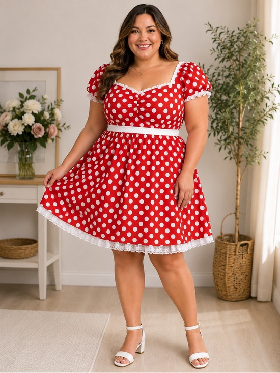 Wonderland costumes Dresses & Skirts - Sz 1X Wonderland Costumes Minnie Mouse Dress